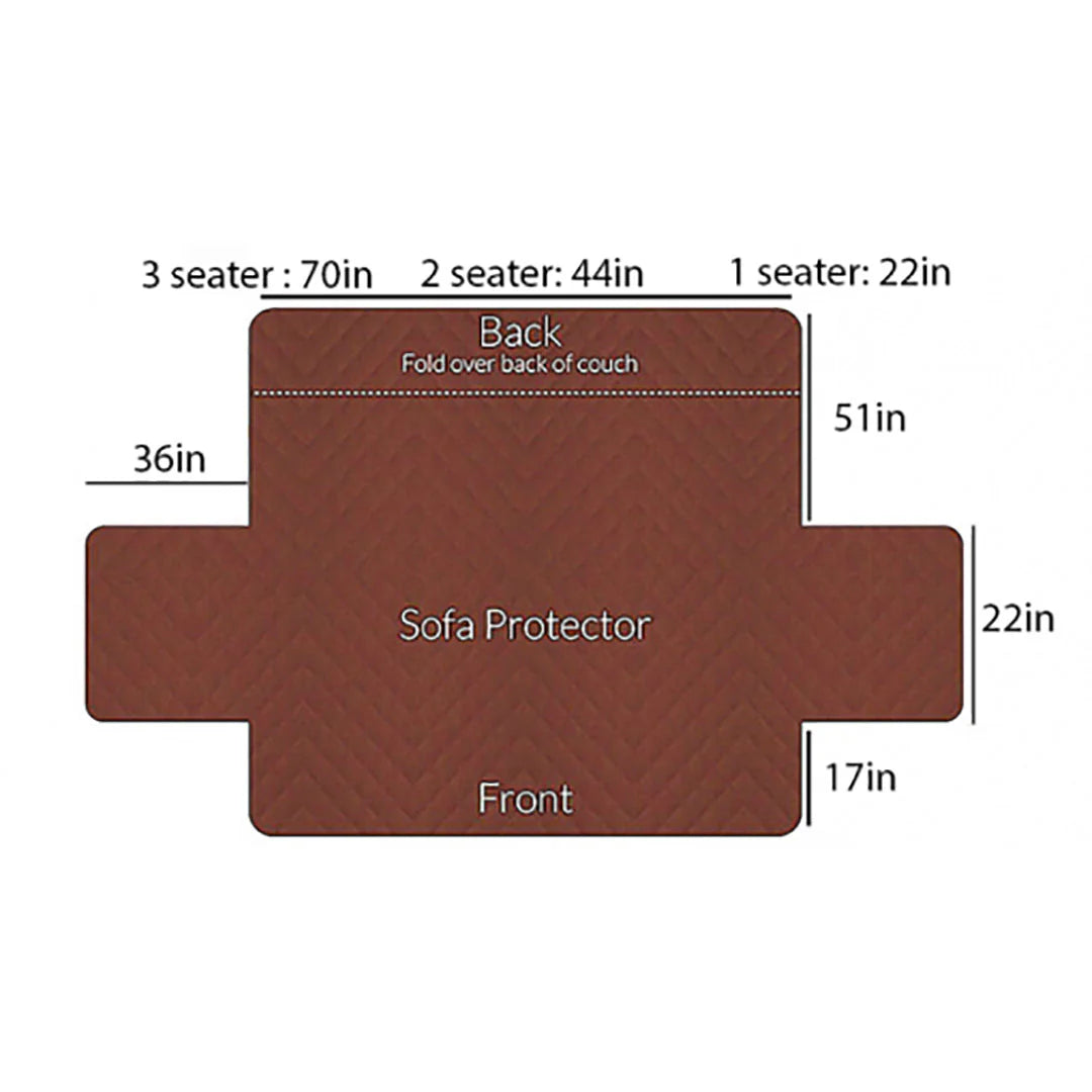 Ultra Sonic Sofa Cover (Black)