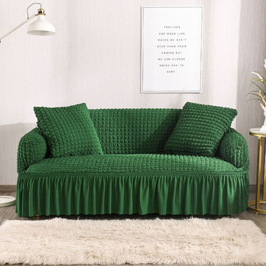 Turkish Bubble Sofa Cover (Green)