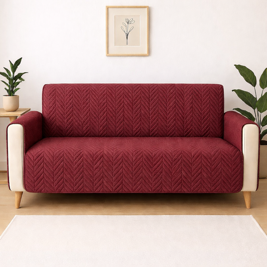 ANTI-SLIP | ANCHOR FIT NEW STYLE MAT SOFA COVER