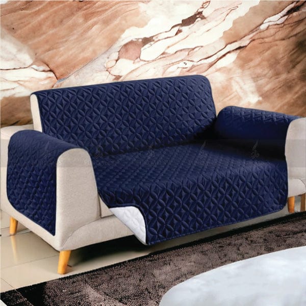 Mat Ultrasonic Sofa Cover (Blue)