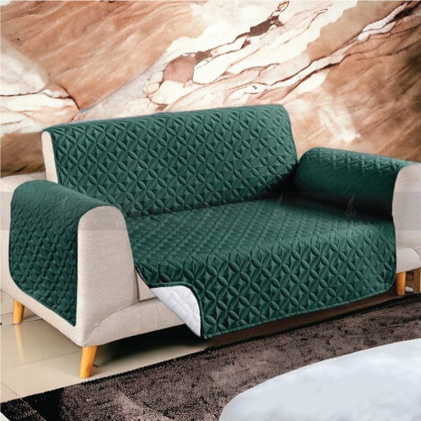 Mat Ultrasonic Sofa Cover (Green)