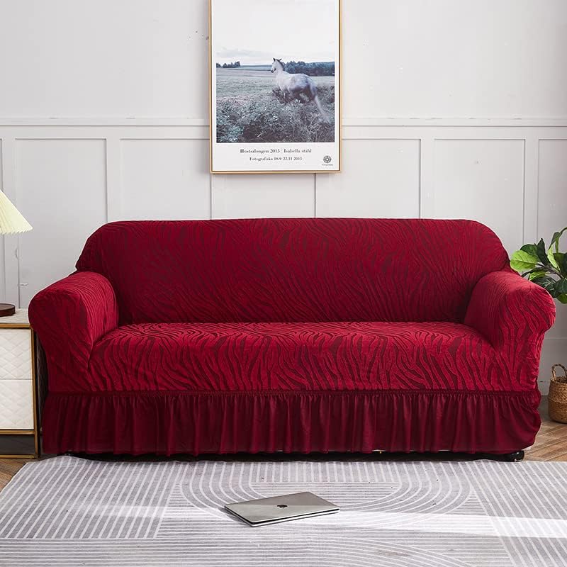 Zebra Velvet Sofa Cover
