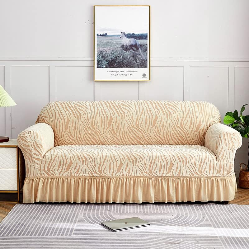 Zebra Velvet Sofa Cover